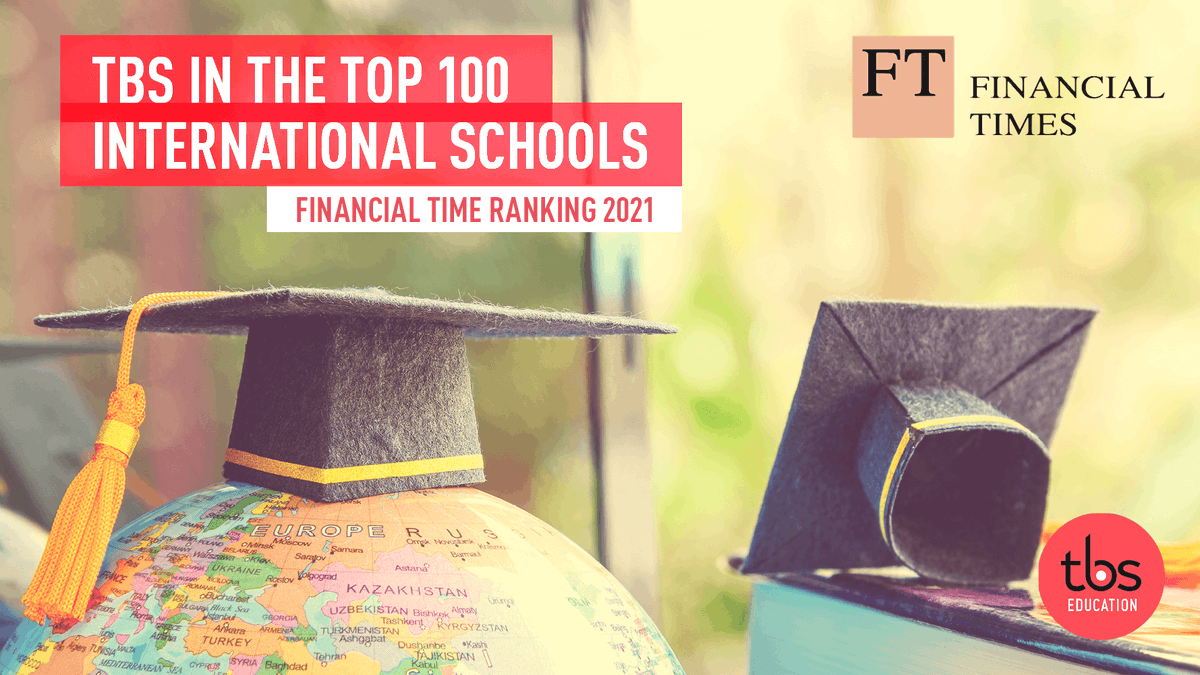 We are proud to announce that our school has been ranked 58th in the <a href="/FinancialTimes/">Financial Times</a> 2021 world ranking, the leading international media for business school rankings! 🌎 🏆

#TBSEducation #TBSinspiringEducation #Ranking #International