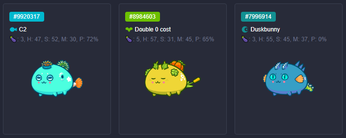 d11_p2e's tweet photo. AXIE SCHOLARSHIP APPLICATION:
https://t.co/OoHhhIPtPK

Team with great potential. 
Looking for a good player.

What do you think about this team?

#AxieInfinity #AxieInfinityScholar #scholaraxie
#AxieScholarships #AxieScholar #AxieScholars  #axiescholarshipprogram @AxieInfinity https://t.co/KgvCYdmNj4
