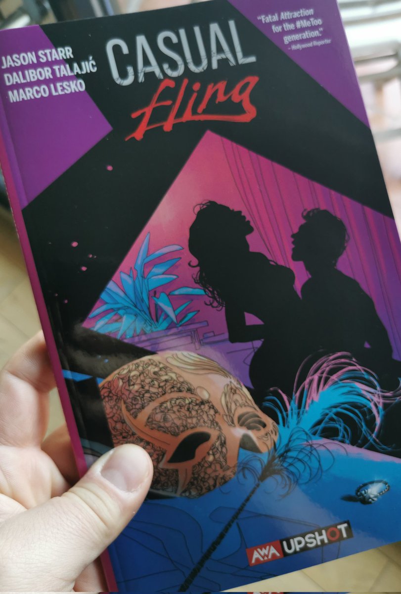 15 years of career, and finally a  book my wife wanted to read!
<a href="/JasonStarrBooks/">Jason Starr</a> <a href="/Marco_Lesko/">Marco Lesko</a> <a href="/danistrips/">Dani Strips</a> <a href="/AWA_Studios/">AWA Studios</a> <a href="/Upshot_Studios/">Upshot Studios</a>