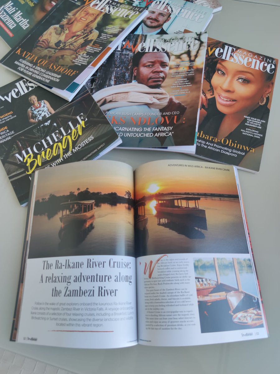 Dreaming of #rivercruises down the #Zambezi 

The Ra-Ikane River Cruise : A relaxing adventure along the Zambezi River.

#travelinfluencer #travelblogger #travel #travelphotography #travelgram #traveltheworld #wanderlust #influencer #instatravel #beautifuldestinations #travelblog