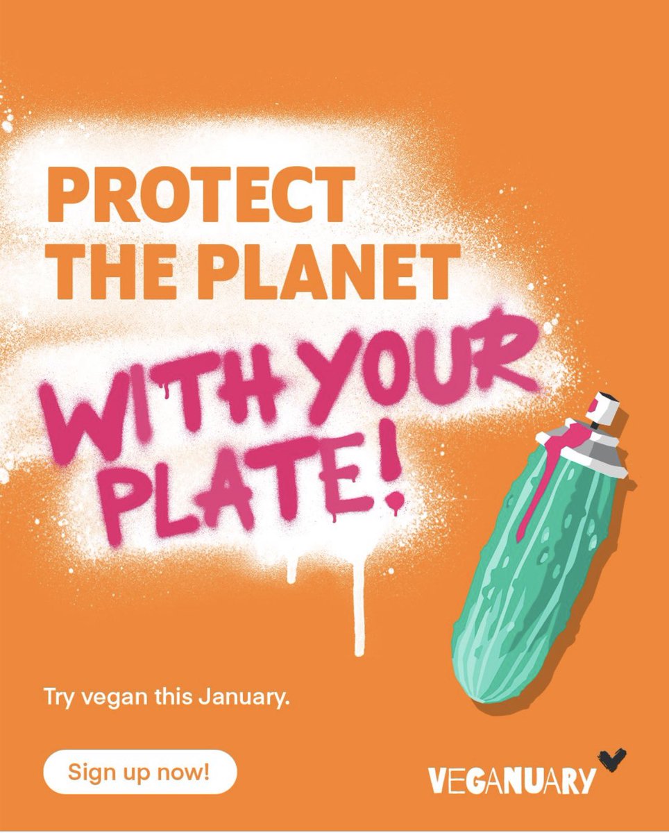 DaleVince's tweet image. Today is the launch of @veganuary 2022 - I’m pleased to be an ambassador again… 😃
There may not be an issue I care more about.
I’ve been living this way the better part of 40 years.