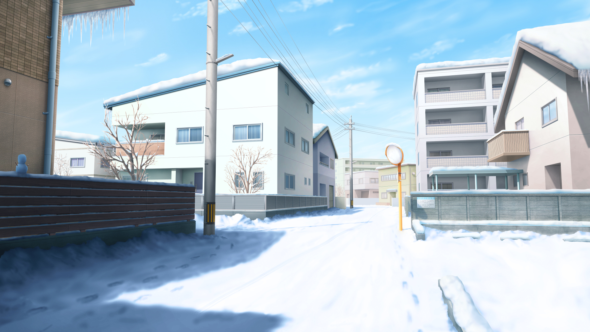 みんちりえ 背景イラストのフリー素材サイト フリー背景素材 冬の街中 追加 差分5枚 晴れ 日中 晴れ 夕方 晴れ 夜 降雪 日中 降雪 夜 T Co Npskyuxqbz T Co Cbbn4nbvcl Twitter