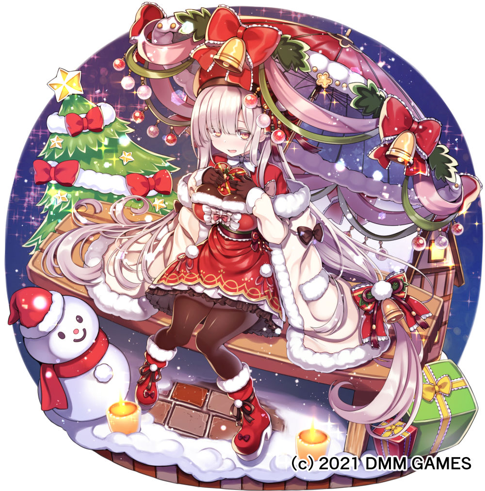 DMM GAMES様「ふるーつふるきゅーと!」にてクチハテイル(Xmas)描かせて頂きましたー!
クチハちゃん待望の別衣装です…!よろしくお願い致しますー!💖 #ふるふる 