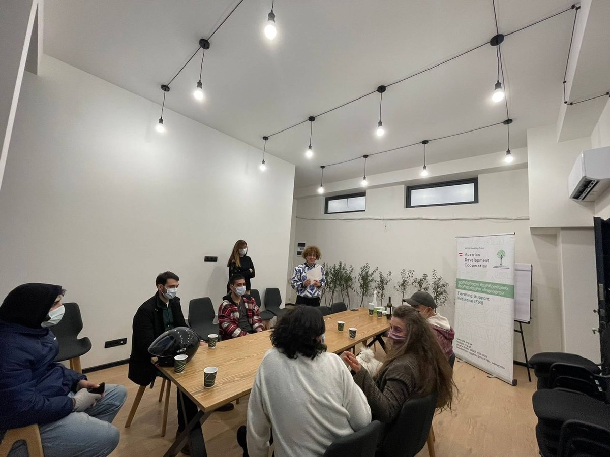 GfaGeorgia's tweet photo. Within the framework of the project "Farmer Support Initiative", the successful beneficiaries of the short-term educational training/retraining course - "Almond Garden Care Using Modern Methods" were awarded certificates and almond seedlings by Ltd "Udabno" https://t.co/rBVjRz9k4a