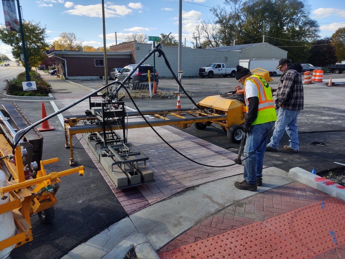 GlobeDecorative's tweet photo. The most common question from communities is about #Thermoplastic #TrafficPatternsXD decorative crosswalk installation cost, benefits & what’s required for the application. So, we’re producing a video, it will be released in the very near future to address these inquiries. 🎬🎥🎞 https://t.co/8Zlhsjtirw