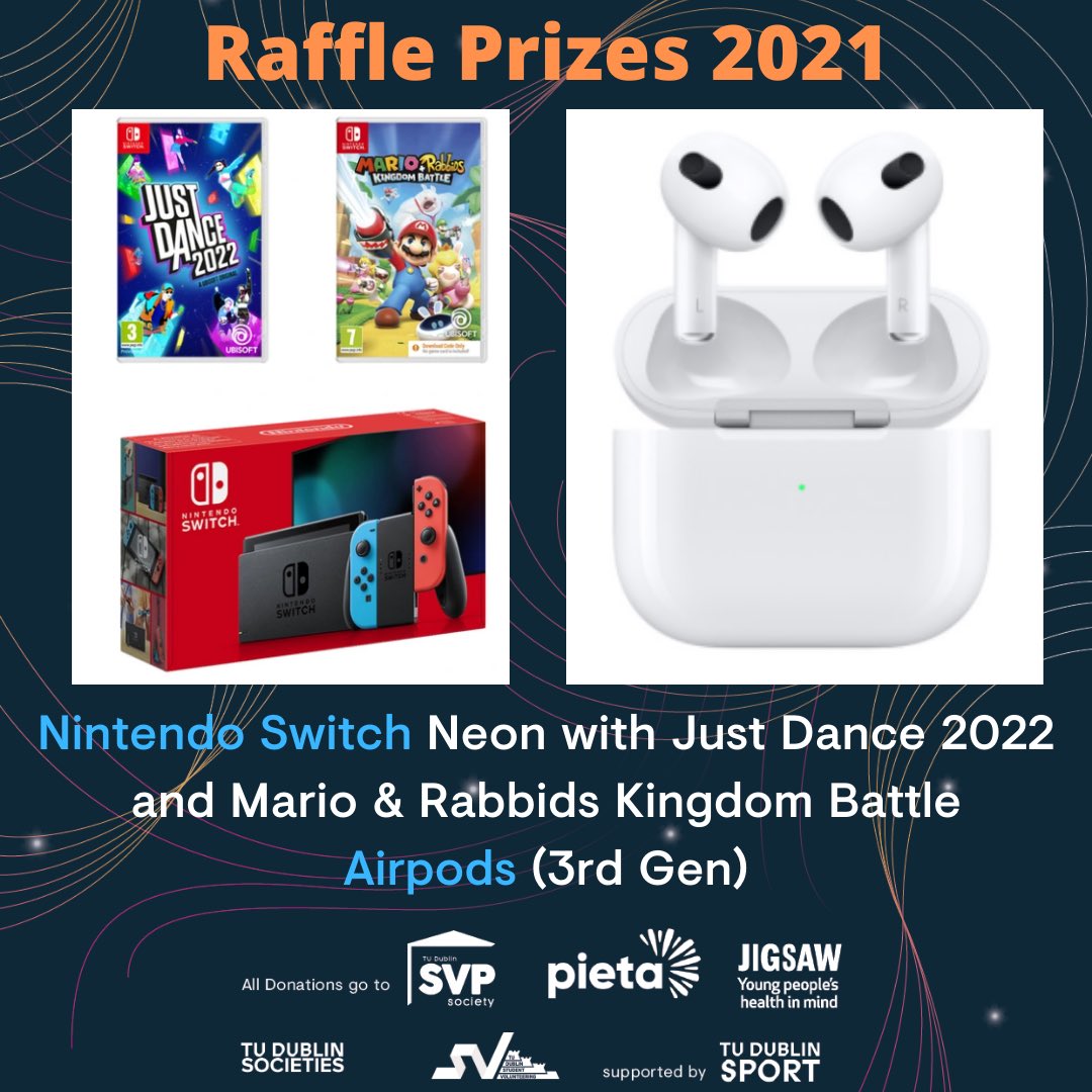 TU Dublin Societies Office (@tudublin_socs) on Twitter photo We just added more prizes!! 🙊 Get your tickets while you can ✨ Thanks so much for all your donations so far ☺️
<a href="/WeAreTUDublin/">TU Dublin / OT Baile Átha Cliath</a>
<a href="/TUDublin_Vol/">TU Dublin Volunteering</a>
<a href="/JigsawYMH/">JigsawYMH</a>
<a href="/PietaHouse/">Pieta</a>
<a href="/SVP_Ireland/">SVP - Ireland</a> We just added more prizes!! 🙊 Get your tickets while you can ✨ Thanks so much for all your donations so far ☺️
<a href="/WeAreTUDublin/">TU Dublin / OT Baile Átha Cliath</a>
<a href="/TUDublin_Vol/">TU Dublin Volunteering</a>
<a href="/JigsawYMH/">JigsawYMH</a>
<a href="/PietaHouse/">Pieta</a>
<a href="/SVP_Ireland/">SVP - Ireland</a>