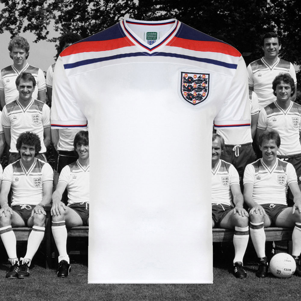 Classic Football Shirts' amazing collection, from England's 1982