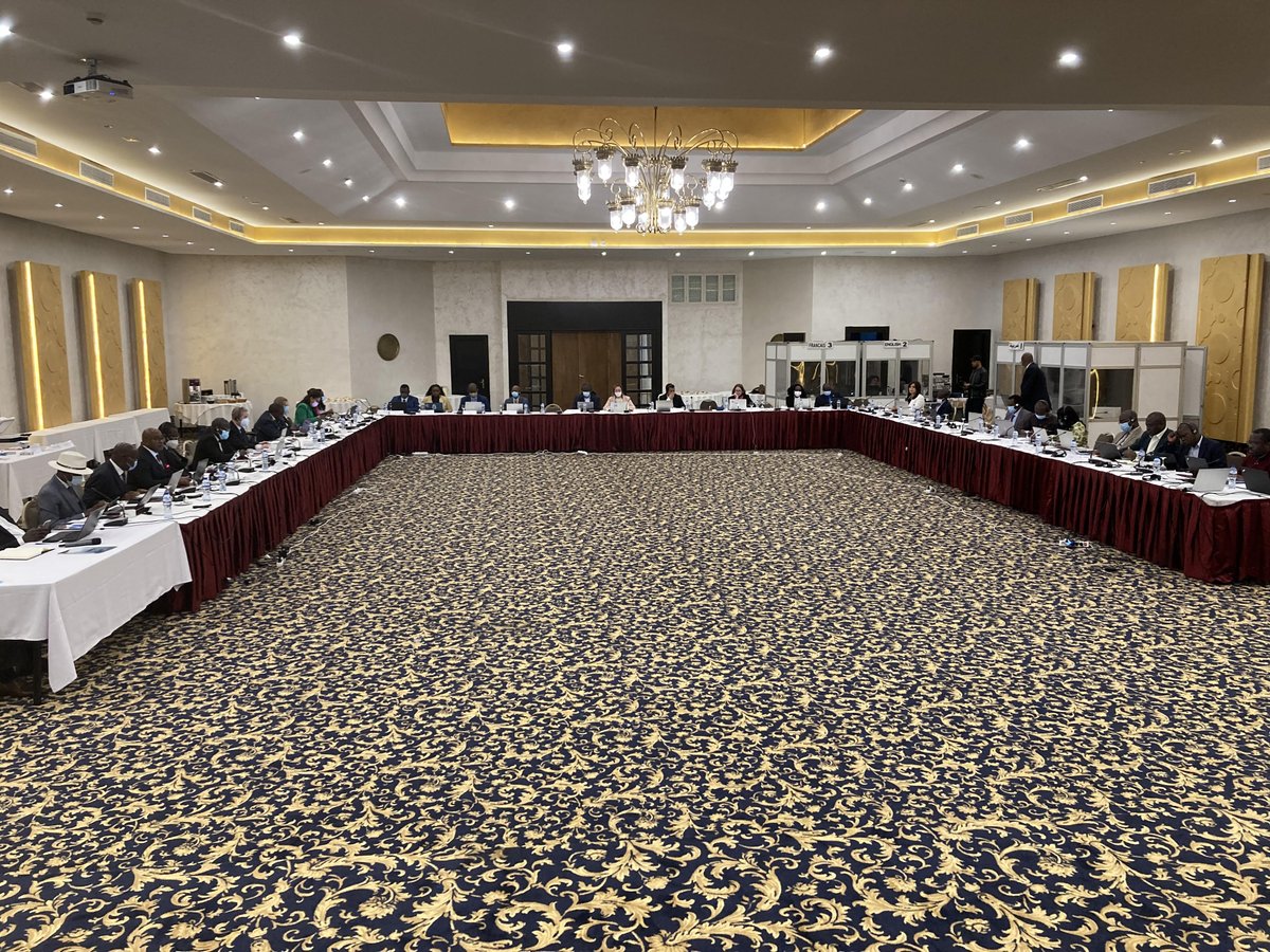 statafric's tweet photo. #HappeningNow in #Tunis: 15th Session of #CoDGs in #Africa. Under discussion- the validation of the ToRs and Directory of the Strategy for the Harmonization of Statistics in Africa Lead countries @_AfricanUnion @AfricanUnionUN https://t.co/75OYtNqOJl