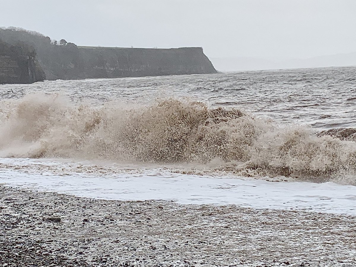 Bit blowy down there today! 💨 🌊 <a href="/wcresorts/">Westcountry Resorts</a> #beach #holiday