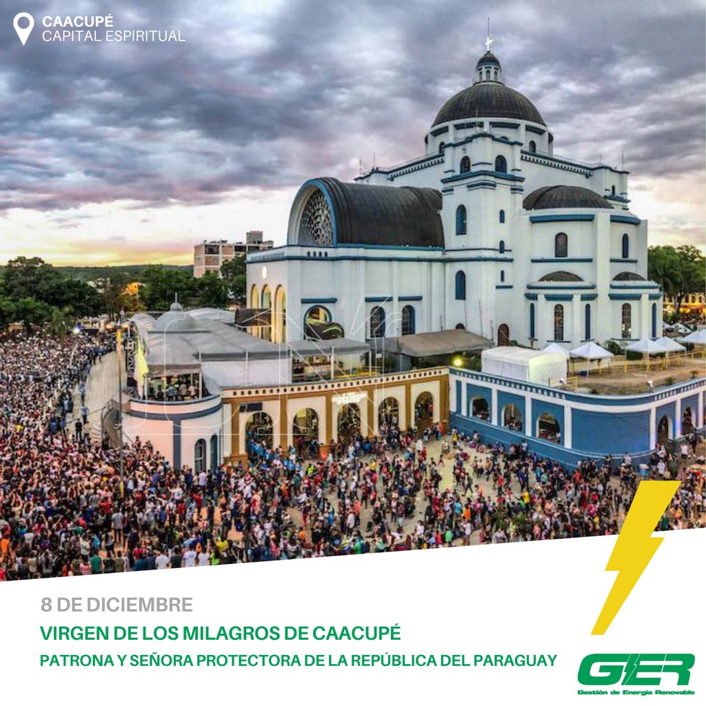 Celebramos el día de la Virgen de los Milagros de Caacupé ⛪
Patrona y Señora Protectora del Paraguay y de GER🙏🏼