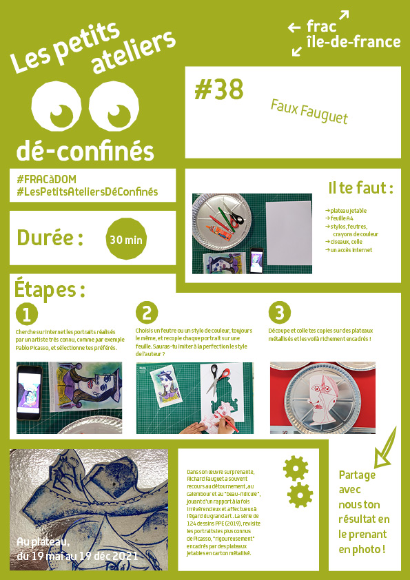 FracIdF's tweet photo. [Les Petits Ateliers] 🖍 Cet après-midi, on s'inspire de l'œuvre PPE de Richard Fauguet pour créer un faux ! 
#artcontemporain #ChildrenPower #LesPetitsAteliers #FRACàDOM #frac #RichardFauguet #tuto https://t.co/VVJWt4oGng
