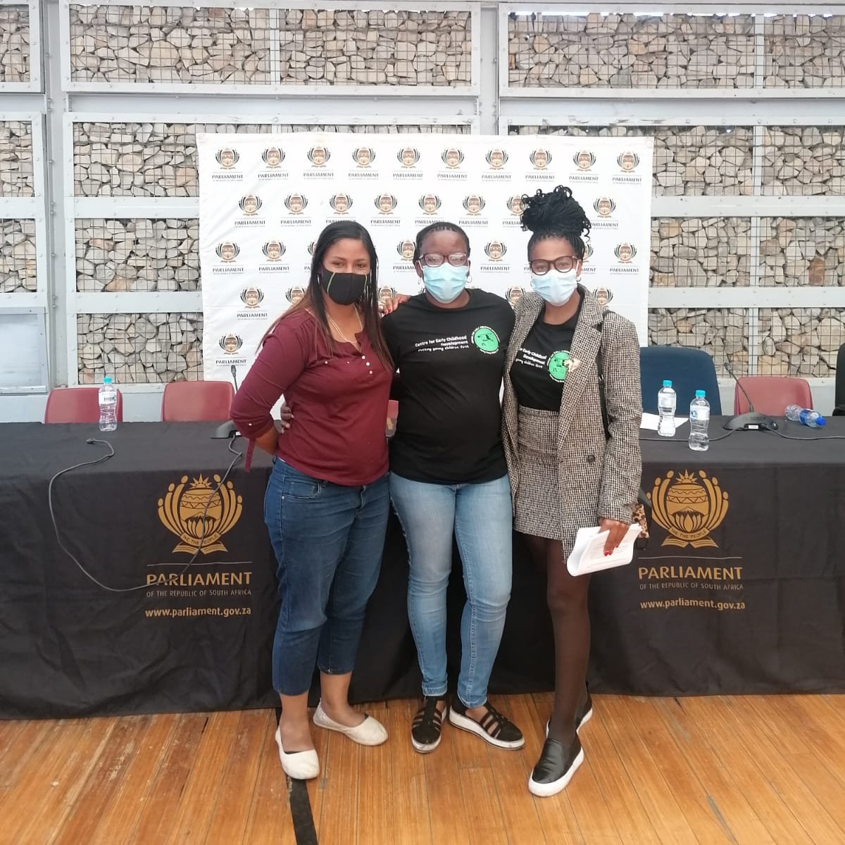 CECD_online's tweet photo. We are very proud of our team today as they presented at the Western Cape Parliamentary hearings! They presented on the Children's Amendment Bill as it relates to ECD, and called for regulatory reform to assist the ECD sector thrive. #ECD #RealReformforECD #Parliament https://t.co/FLHEzsds1B