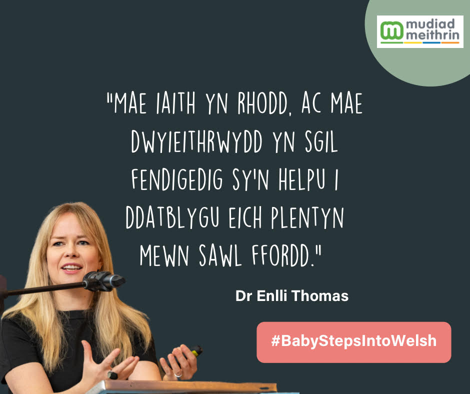 MudiadMeithrin (@mudiadmeithrin) on Twitter photo ✍ BLOG NEWYDD: ‘Baby Steps Into Welsh’: Holi Dr Enlli <a href="/prifysgolbangor/">Prifysgol Bangor</a>
“Mae plant ifanc mor addasadwy, maen nhw’n dysgu ieithoedd yn gyflym a mae’n mor bwysig iddynt ddeall ble a phryd maen nhw’n siarad un iaith."
meithrin.cymru/news/baby-step…
<a href="/EnlliMon/">Enlli Thomas</a> <a href="/AddysgBangorEdu/">Education Bangor Uni - Addysg Prifysgol Bangor</a> ✍ BLOG NEWYDD: ‘Baby Steps Into Welsh’: Holi Dr Enlli <a href="/prifysgolbangor/">Prifysgol Bangor</a>
“Mae plant ifanc mor addasadwy, maen nhw’n dysgu ieithoedd yn gyflym a mae’n mor bwysig iddynt ddeall ble a phryd maen nhw’n siarad un iaith."
meithrin.cymru/news/baby-step…
<a href="/EnlliMon/">Enlli Thomas</a> <a href="/AddysgBangorEdu/">Education Bangor Uni - Addysg Prifysgol Bangor</a>