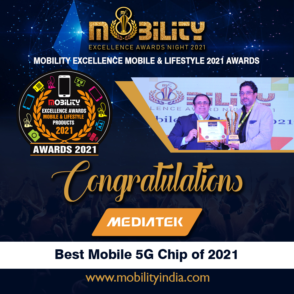 mobilitymag's tweet photo. Congratulations To 𝐌𝐞𝐝𝐢𝐚𝐭𝐞𝐤 For Bagging 𝐁𝐞𝐬𝐭 𝐌𝐨𝐛𝐢𝐥𝐞 𝟓𝐆 𝐂𝐡𝐢𝐩 𝐨𝐟 𝟐𝟎𝟐𝟏 Award 

For More Glimpses: https://t.co/aSDRkDZM5g

@MediaTek
#mobilechip 
#5G #Best 
#SpecialAward 
#future 
#award2021 https://t.co/9vlxMcKKDv