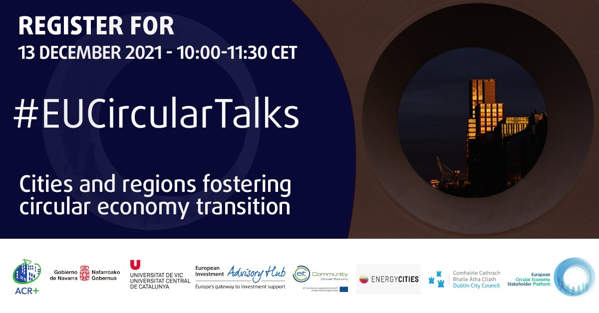 CEStakeholderEU's tweet photo. 🌆Cities and regions are powerful forces in driving the circular transformation. ✊ Join our next #EUCircularTalks to discover what initiatives can best support them. 13/12 @ 10:00 CET. Register here https://t.co/ffM5x66Gul https://t.co/DfhpsKLWvN