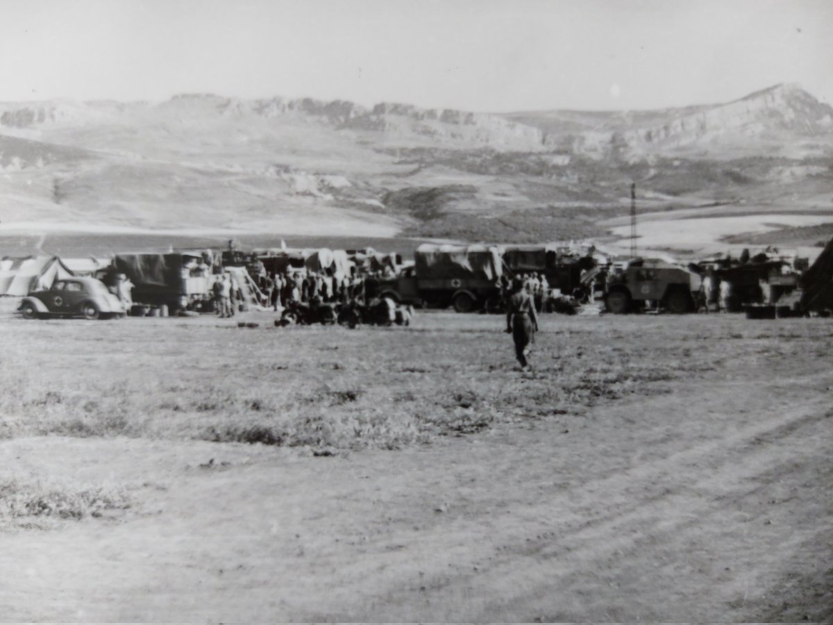 SWWEC1's tweet photo. German field hospital at Thibar, Tunisia, May/June 1943. Photos taken by a surgeon of nearby 70th British General Hospital.
#ww2 #thibar #Tunisia #northafrica #german #hospitals #Warzone https://t.co/WPoY8NczxK