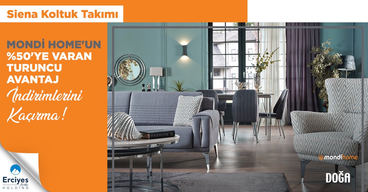 Mondi home’da yılın son fırsatı!
Turuncu avantaj ile %50’ye varan fırsatlar Doğa Mağazalarında sizi bekliyor.

#DogaMagazalari #İndirim #Kampanya #MondiHome
