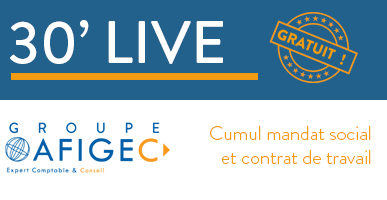 #Webinaire - 14/12/2021

Venez vous inscrire à notre #formation gratuite en ligne intitulée "Cumul mandat social et contrat de travail"

Inscription sur 👇👇👇
ow.ly/NVcq50H5Yiz

#AfigecVousAccompagne #mandatsocial #cumulmandat #contratdetravail #droitsocial #droitdutravail