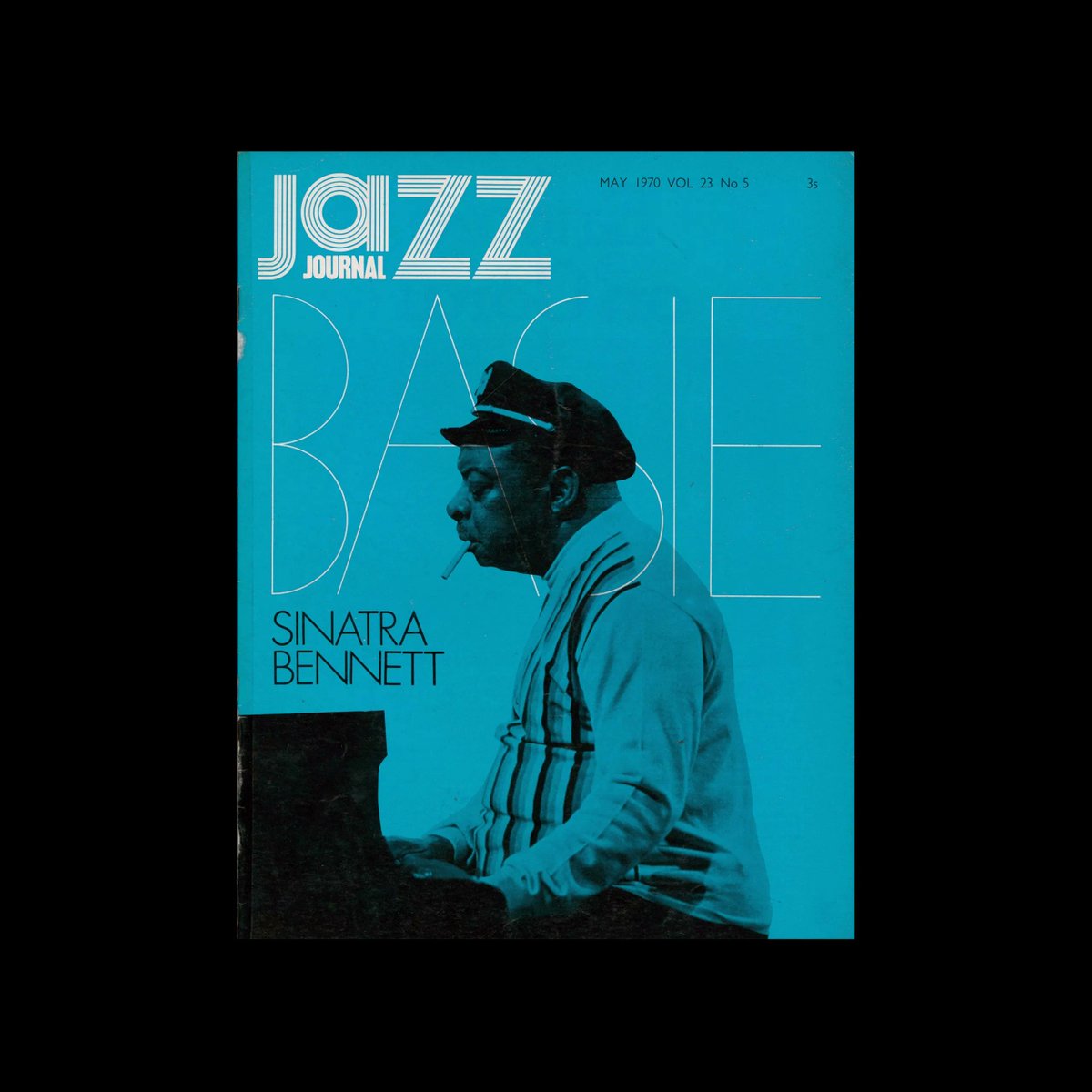 Jazz Journal, 5, 1970. Cover design by Cal Swann
#calswann #jazzjournal
designreviewed.com/artefacts/jazz…