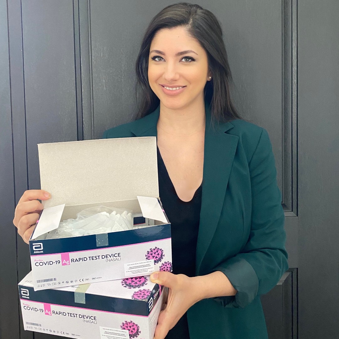 craignorriscbc's tweet photo. A #Kitchener doctor wants to make rapid tests more widely available. At 7:10, @DaliaHasanMD joins me @CBCKW891 to talk about why she started @C19TestFinders. LISTEN LIVE: https://t.co/J0xDEi016K https://t.co/PNvgPLEKXI