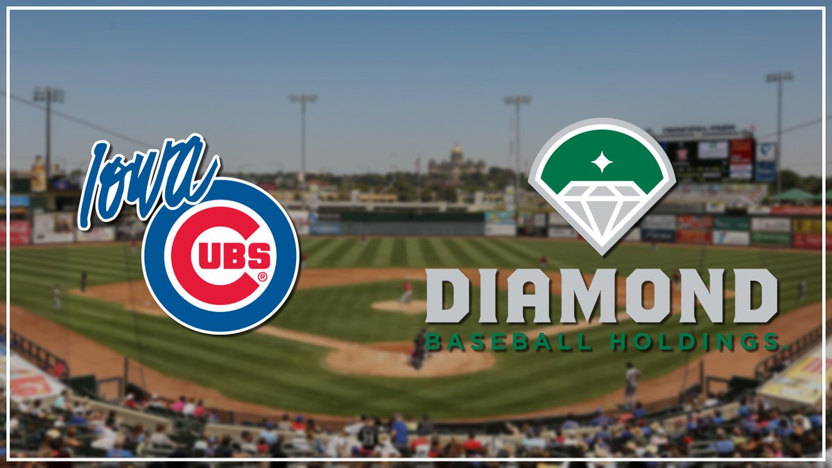 The Iowa Cubs have entered into an agreement to join Diamond Baseball Holdings. 

More information: atmilb.com/3dyzque