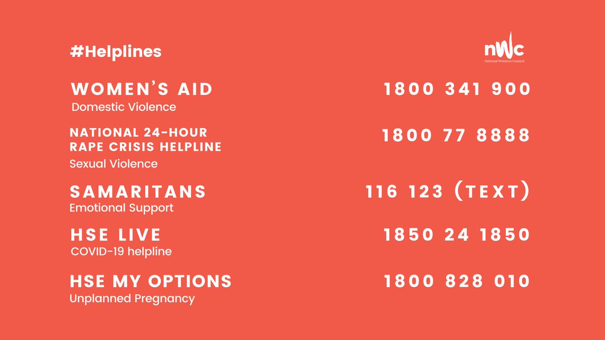 ⚠️Now is the time that #helplines see a spike in calls as women try to keep the peace around their abusive partners for Christmas Day. Please RT these helplines to make sure no woman struggles alone over the festive season.