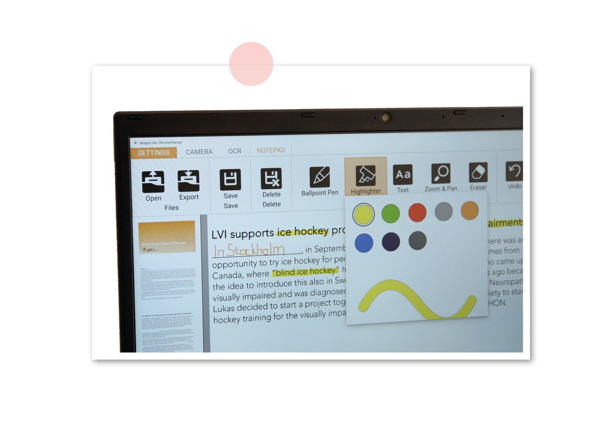 MagniLink's tweet image. MagniLink ChromeViwer 4.0 - new even sharper version!
Version 4.0 contains, among other things, a very useful notepad and as an option there is an upgraded OCR / TTS function with extended functionality.

Read more at lvi.se/a/magnilink-ch…