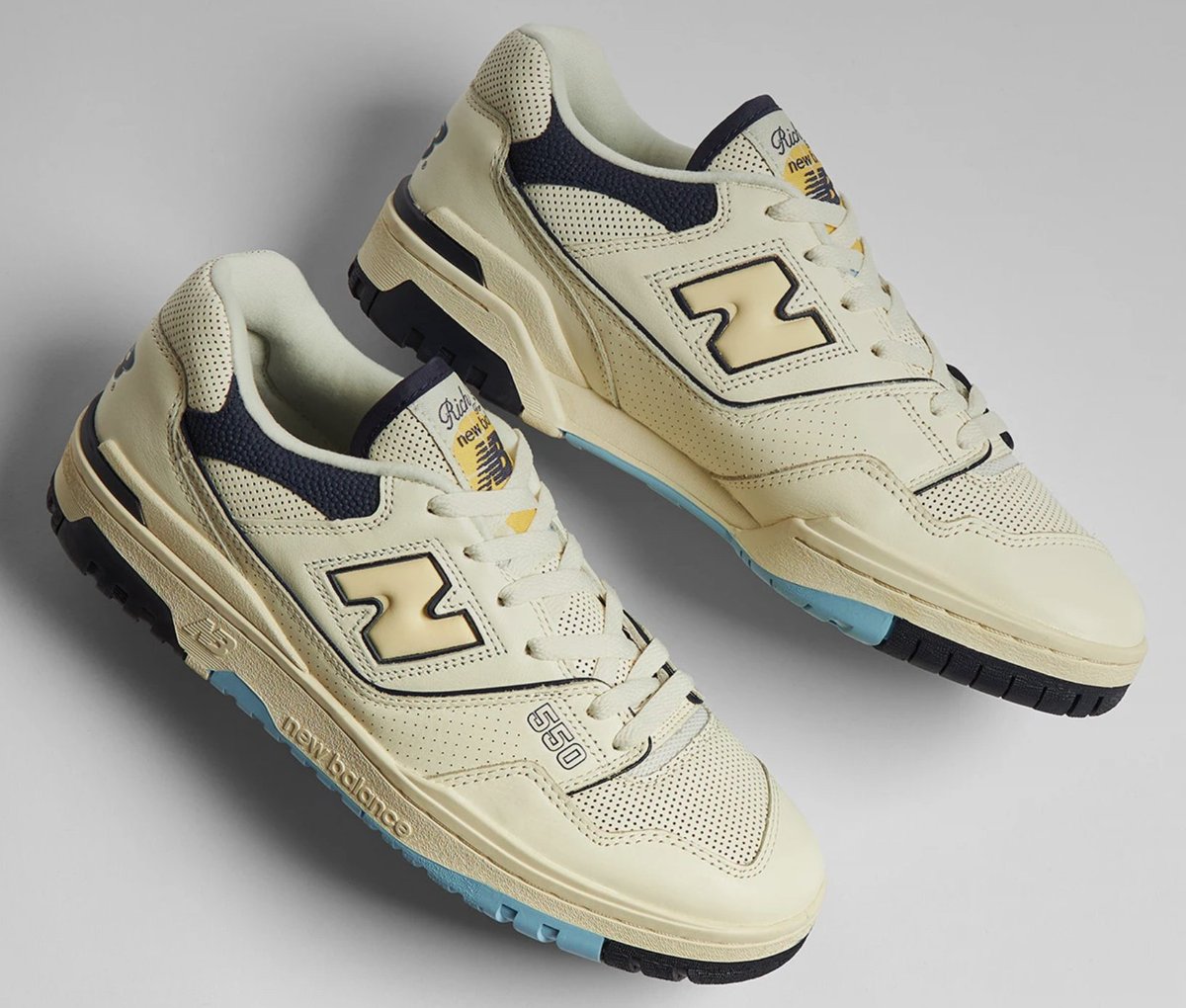 SOLELINKS's tweet photo. Ad: 📝 Rich Paul x New Balance B550 releases Friday (12/10) at 7am PT/10am ET via NB US => https://t.co/AyDTchTqTY https://t.co/XWVPSlQls0