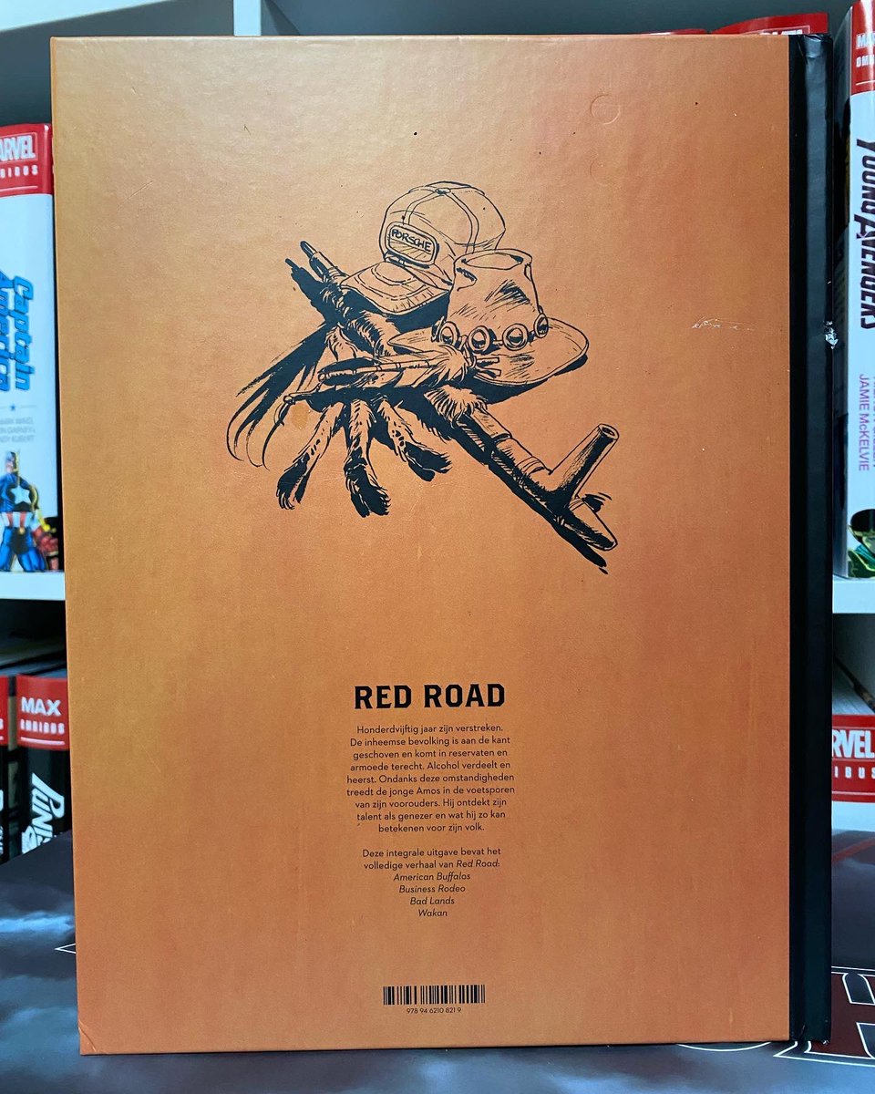 RobertS_1975's tweet photo. 📦📦📦📦 new stuff 📦📦📦📦
Red Road hardcover (integraal)
@SU_Uitgeverij
#derib #strip #comic #hardcover #integraal #dutch https://t.co/GUTHivfUvm