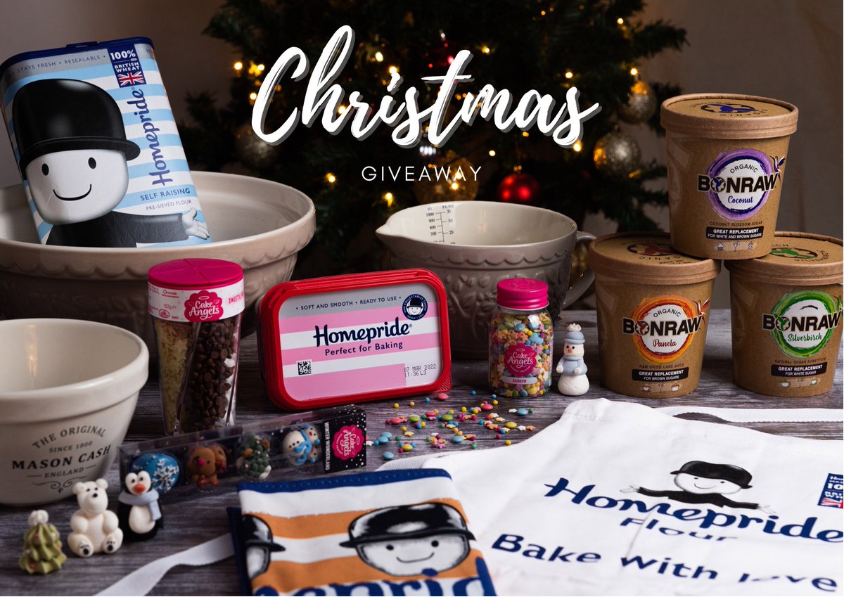 ✨ GIVEAWAY ✨ 
We're super excited to have collaborated on this Christmasy baking giveaway with some amazing brands! Head to our Instagram page to find out more &amp; how to enter - instagram.com/cakeangelsuk/

#christmas #competition #giveaway #giveawayuk #baking #festive #bakers #win