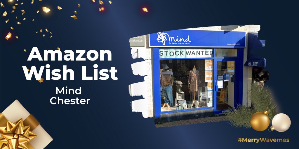 WavenetUK's tweet photo. 🕵️‍♀️  Make like a secret Santa and make someone's Christmas wish come true!🎅 This week's #WishlistWednesday is Chester #Mind.🛷 You can shop the wishlist here👇 https://t.co/Qqymf0z2sH
#MerryWavemas https://t.co/iAjBo4LTck
