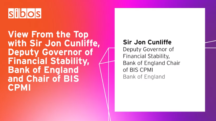 Sibos's tweet photo. Watch Sir John Cunliffe, Deputy Governor of Financial Stability @bankofengland on the risk #crypto #finance poses to financial stability. #Sibos https://t.co/zj0RMjRSEJ https://t.co/DtzzWQrqsw