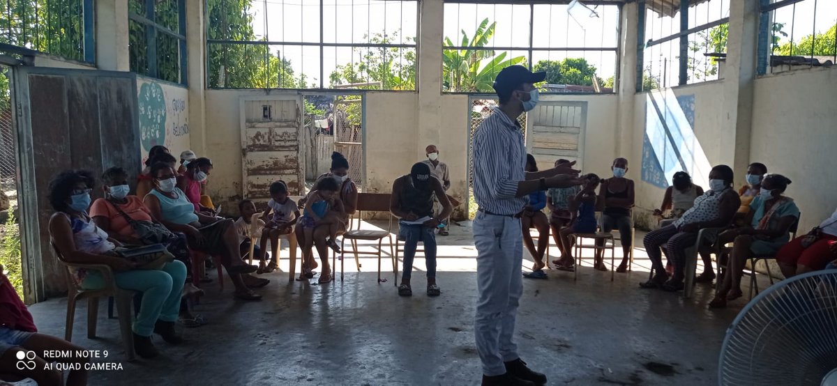 EspacioDdhh's tweet photo. En el territorio se necesita protección.
Acompañamos a la comunidad del Guayabo - Santander
Taller de análisis de riesgos y mecanismos de autoprotección.
ETTDDHH presente en los territorios. https://t.co/8ZMiD5Bovg