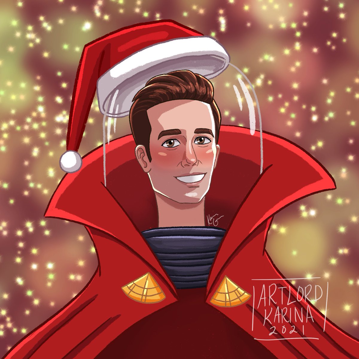 Happy holidays from Scott Lang 🎅🏼 #ScottLang #AntMan #WhatIfMarvel #artistsontwitter #digitalillustration