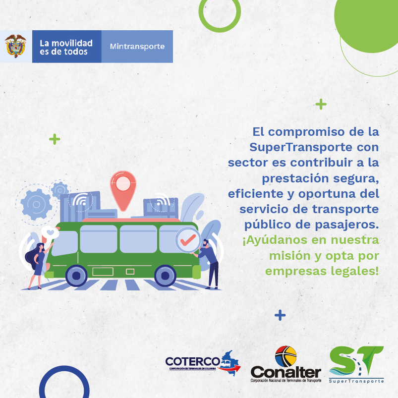 Terminaldt's tweet photo. Recuerda que un servicio de transporte legalmente constituido, garantiza que éste sea prestado con seguridad y calidad.
.
Guía #TranspórtateConLegalidad ➡ https://t.co/zg1gGLgu4H
#PlanNavidadDeMovilidad.
.
#TerminalBucaramanga #Coterco #Conalter #SuperTransporte https://t.co/14gsIk6rCs