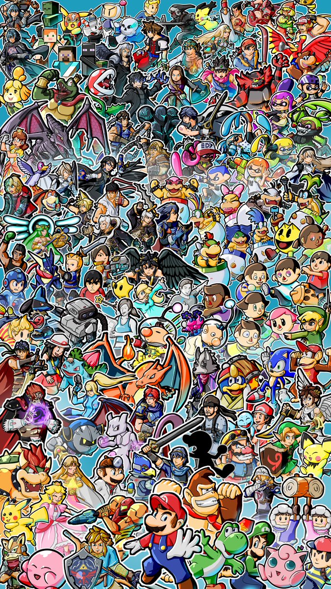 Smash Ultimate is 3 years old. That is far to many characters.

#SuperSmashBrosUltimate #thankyousakurai