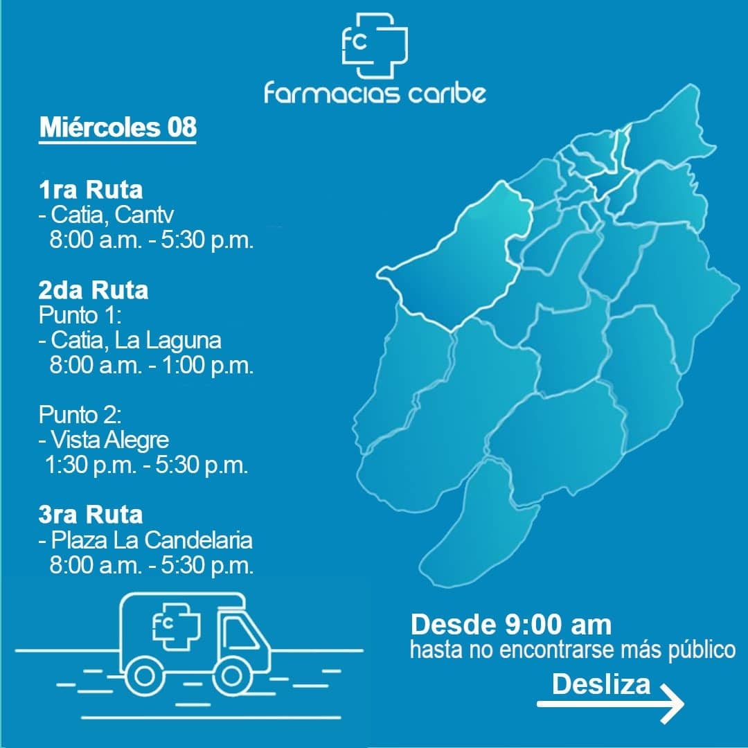 fcaribemovil's tweet photo. Operativo Miércoles 08

Contamos con medicamentos a bajos costos.

Te esperamos https://t.co/GJ4xRetUvc