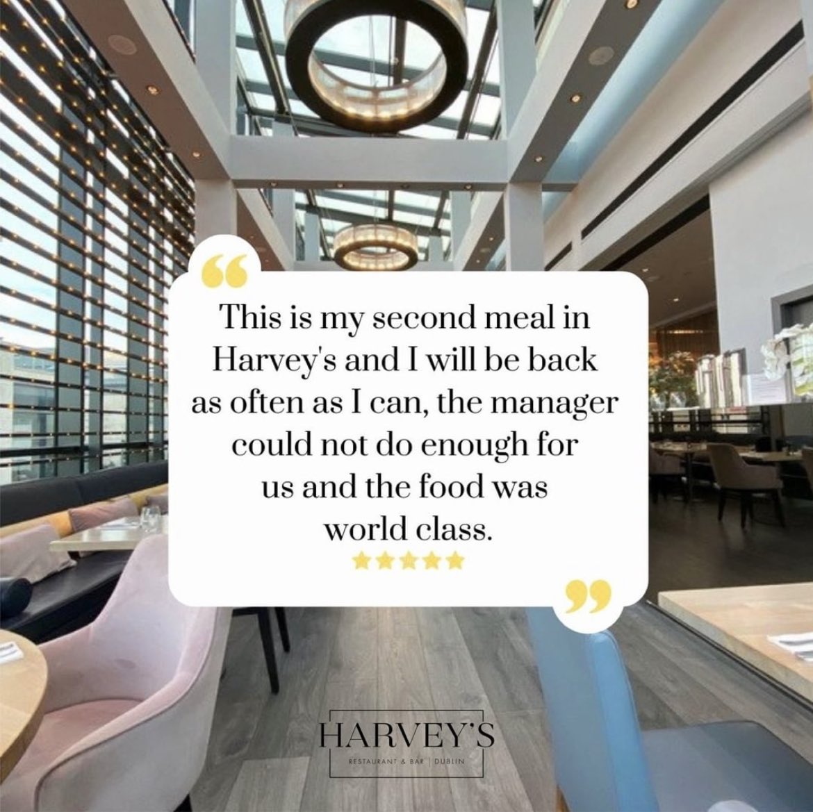 Review of the week! 

Leave a review to be featured on our feed.

#Harveysdublin  #harveysdundrum <a href="/AtalianServest/">AtalianServest</a>