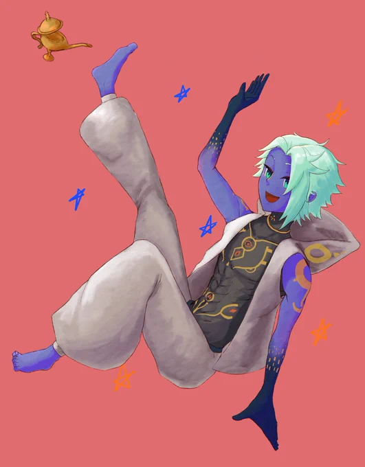 よし!これで...これで正真正銘子Vズハロウィン絵が完成したぞ...!! 