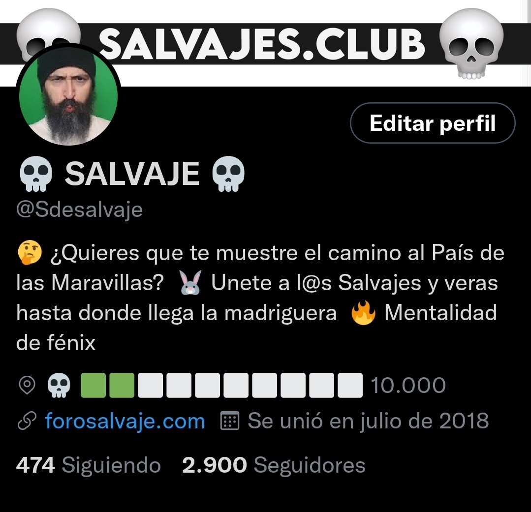 🔥 Bueno pues estoy flipando salvajes

💀 YA SOMOS 2.900 POR AQUI 💀

🤔 ¿Podremos llegar a ser 3.000 antes de 2022?

✅ Si me echas una mano con un 🔄 RT 🔄 te lo agradezco de ♥️