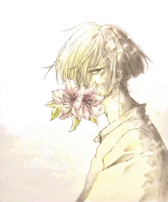 蜜吸

#絵描きさんと繋がりたい 
#絵柄好みって人にフォローされたい 
#みんなで楽しむTwitter展覧会
#イラスト好きな人と繋がりたい
#冬の創作クラスタフォロー祭り 
#イラスト

初めて色鉛筆使った 