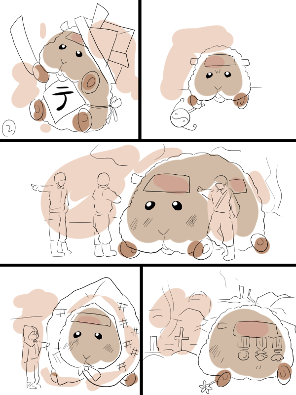 モルカーと金カムのクロスオーバー漫画描きました。ヴァシリさんとテディと少し飼い主(畜生氏)
時には昔の話を。いいモルカーには謎が多い。 