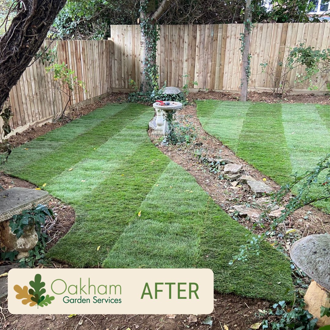Today's pictures show before and after images of a garden refurbishment carried out in Northamptonshire.
This client's garden has been transformed into a welcoming and useable space again. 

#GardenTransformation #GardenServices #GardenFaceLift
