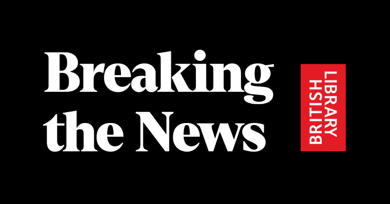 newsworks_uk's tweet photo. Opening next spring and with support from Newsworks, the @britishlibrary has announced ‘Breaking the News’, a major exhibition exploring the role of the news at the heart of more than five centuries of UK public life