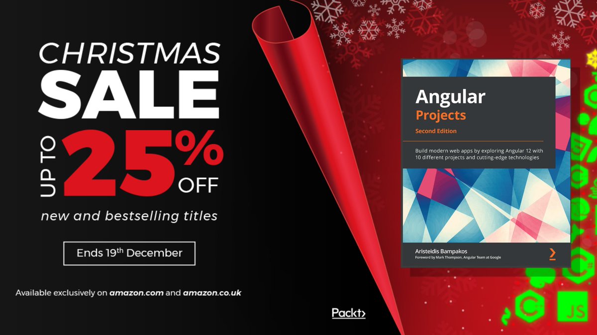 You better interpolate
You better not lazily-loaded
You better not animate
Why strings are always single-quoted ?

#Angular Projects is coming to Amazon 🎅

Get it now at 👇

Amazon.com : packt.link/4jIUo
Amazon.co.uk : packt.link/1ozr4