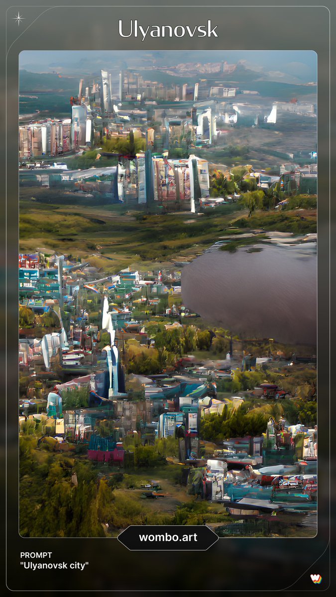 dimanets's tweet photo. Ульяновск сгенерированный Dream-нейросетью https://t.co/6Lovxi5yym https://t.co/xU8zRdarDQ