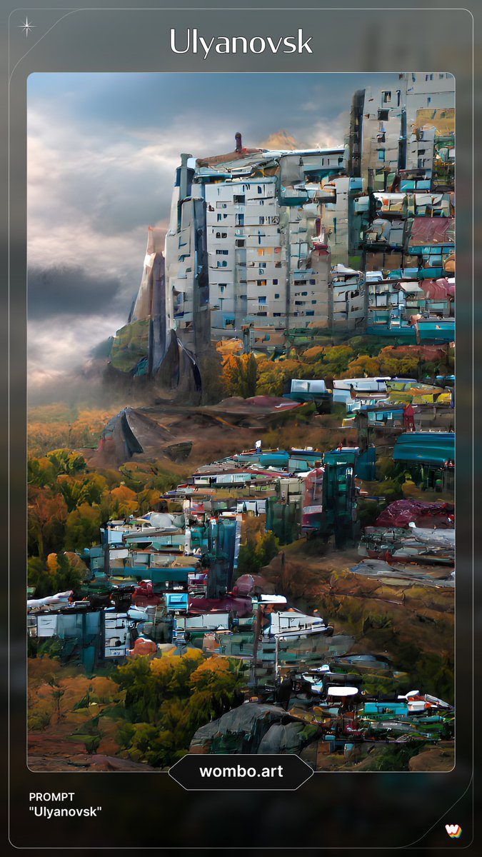 dimanets's tweet photo. Ульяновск сгенерированный Dream-нейросетью https://t.co/6Lovxi5yym https://t.co/xU8zRdarDQ