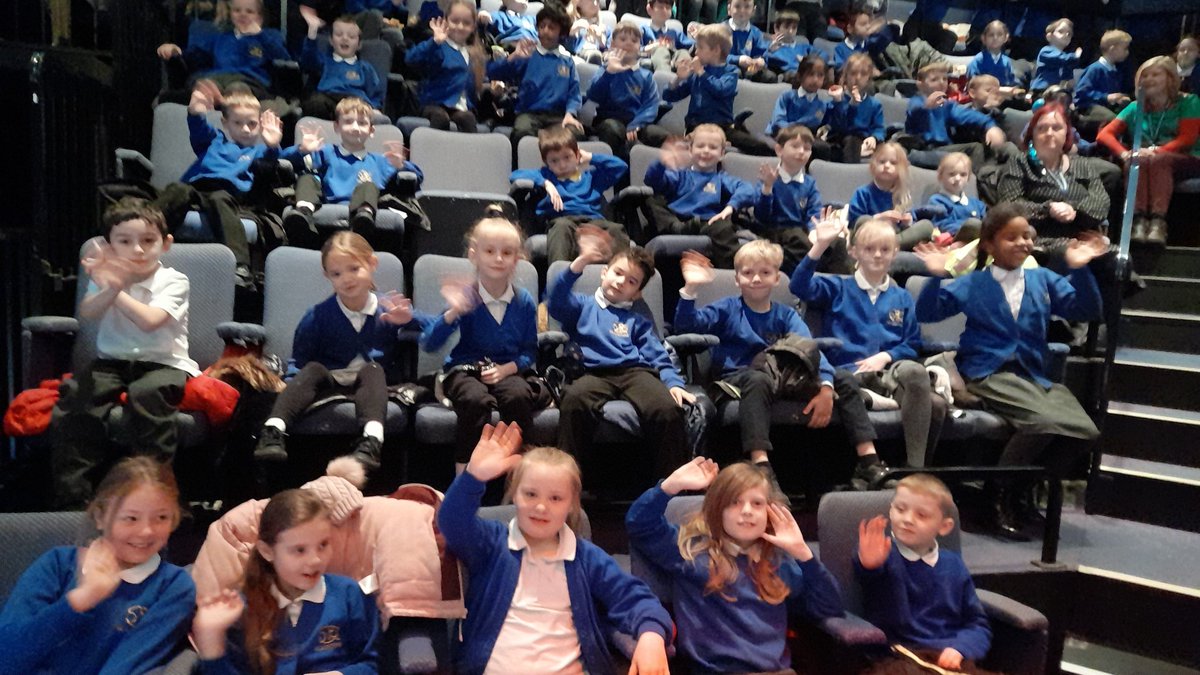 3R feeling excited about Jack and the Beanstalk!