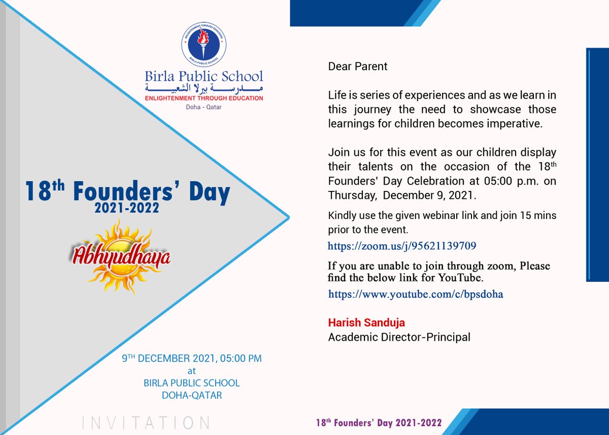 Birla Public School tweet media
