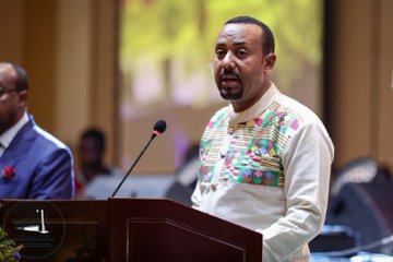 Shemsumesabo1's tweet photo. ''I join other African leaders in reiterating that a continent of around 1.3 billion people needs a permanent voice and seat at the UNSC . Issues and decisions that concern the continent cannot continue being addressed without continental representation.'' PM @AbiyAhmedAli https://t.co/n4ShhDvQ2G